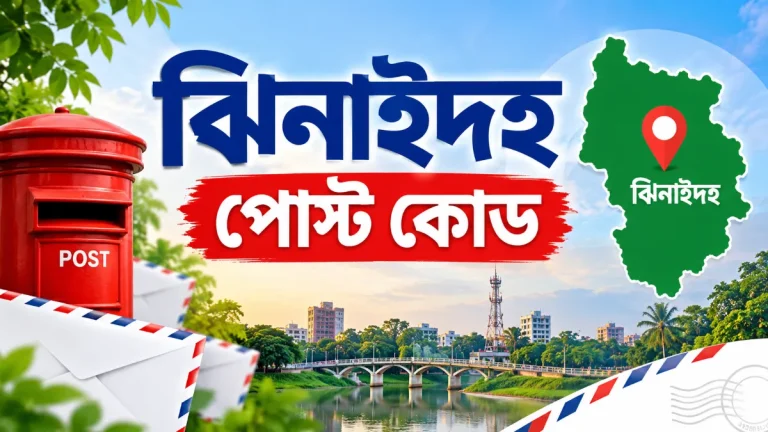 ঝিনাইদহ পোস্ট কোড