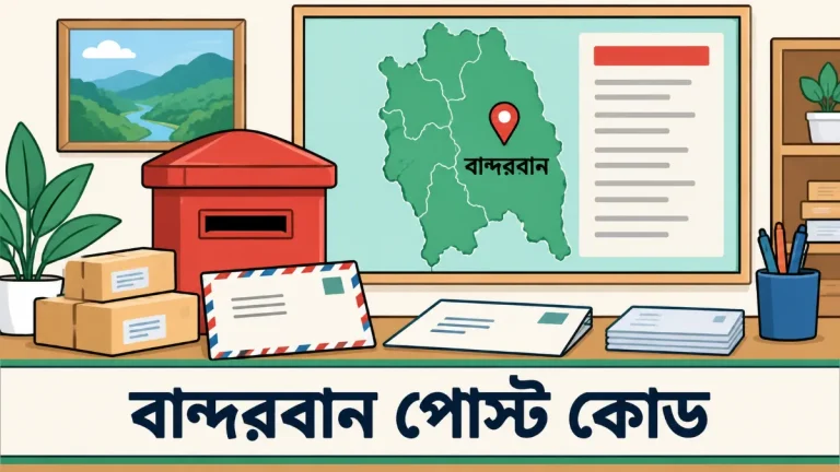 বান্দরবান পোস্ট কোড